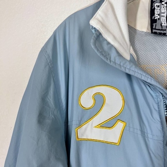 Vintage Argentina Soccer Jacket Embroidered Blue Y2K - Picture 10 of 15